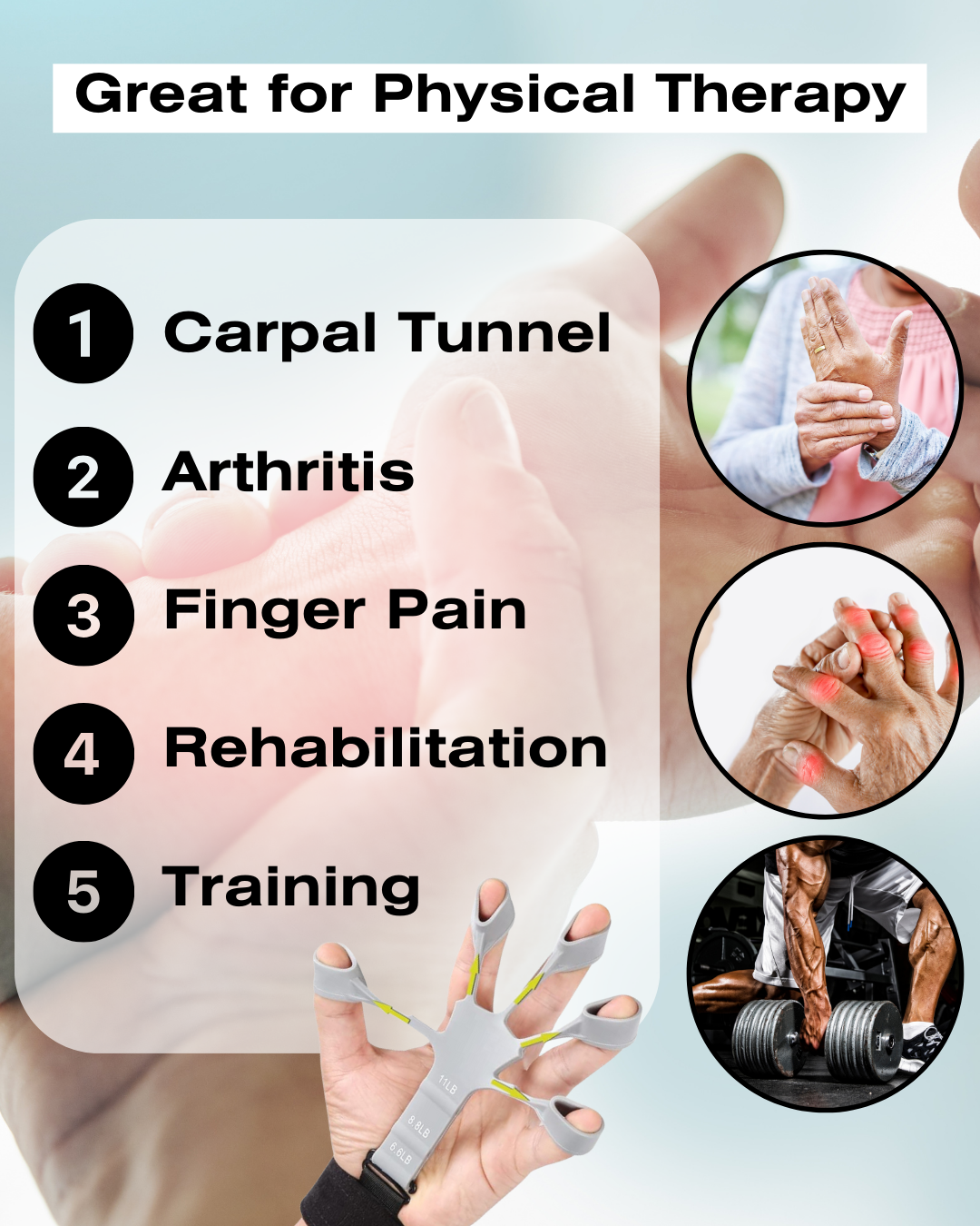 Adjustable Hand and Finger Strengthener