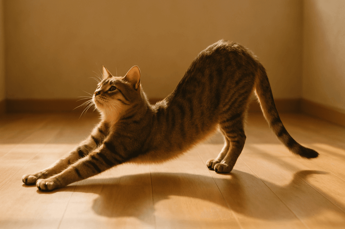 Why Cats Stretch Every Time They Wake Up, and What It Says About Human Bodies