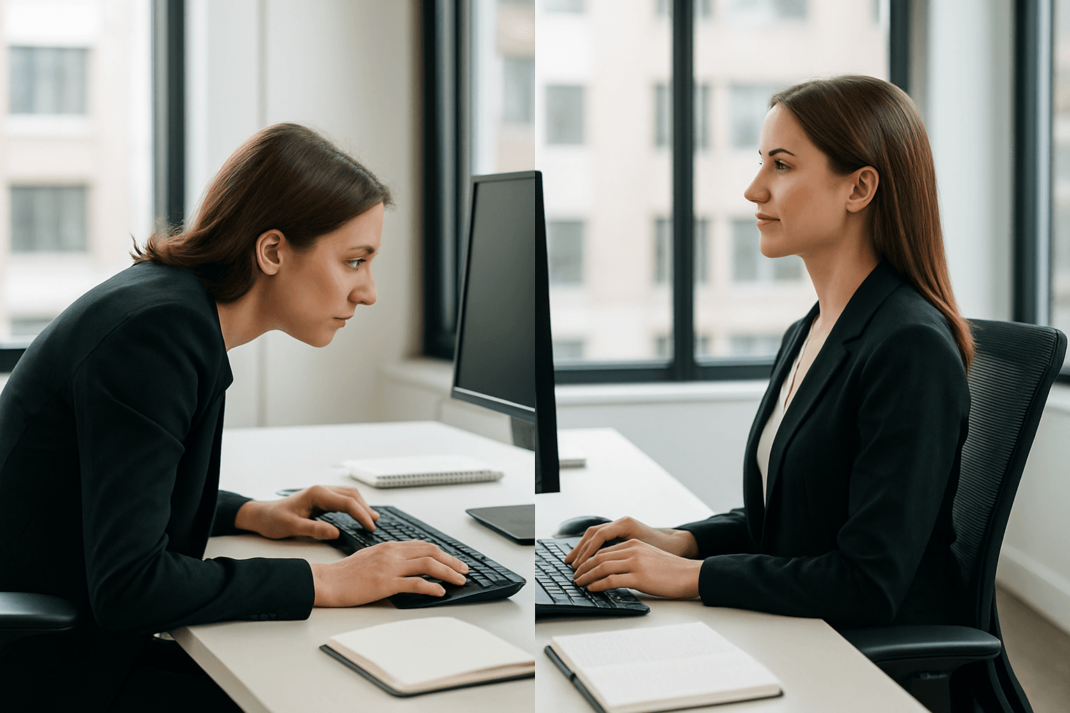 How to Improve Posture at Work: The Corrective Approach (Not the Ergonomic One)