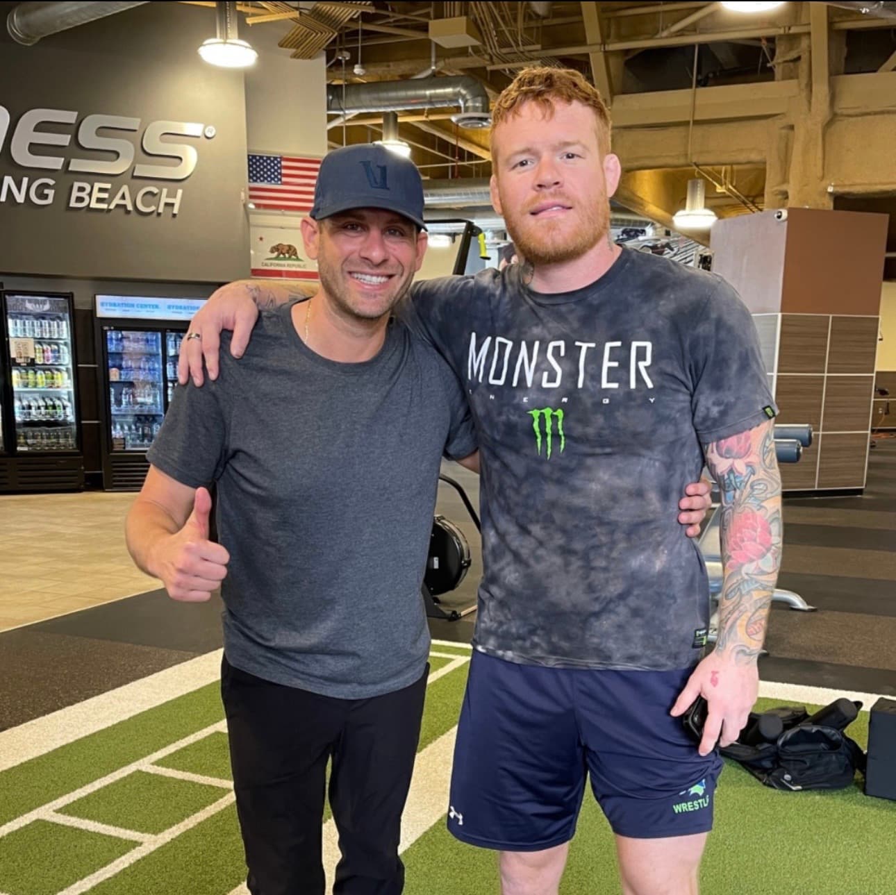 Mike Boshnack with Tim Welch