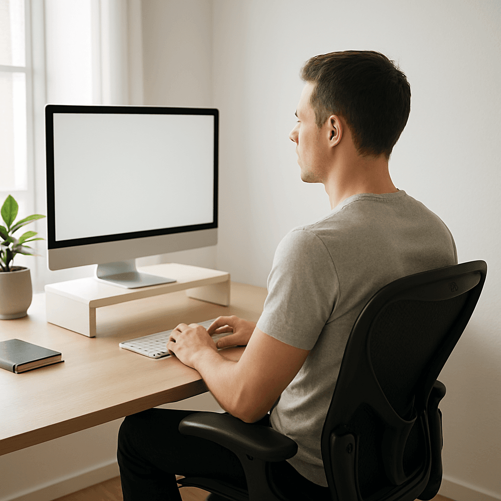 Your Monitor Setup Is Wrecking Your Neck. Here's the Exact Fix.
