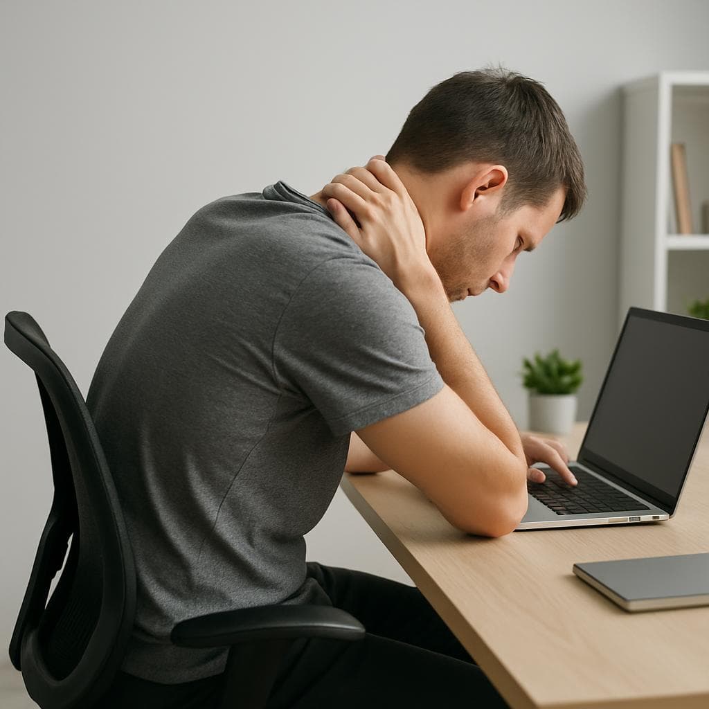 Desk Worker Posture Fix