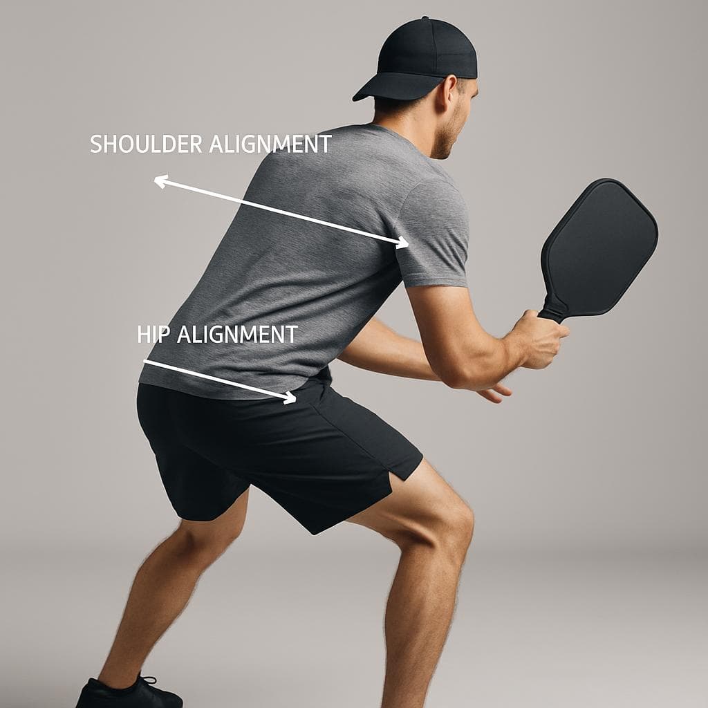 Pickleball Player's Posture Fix