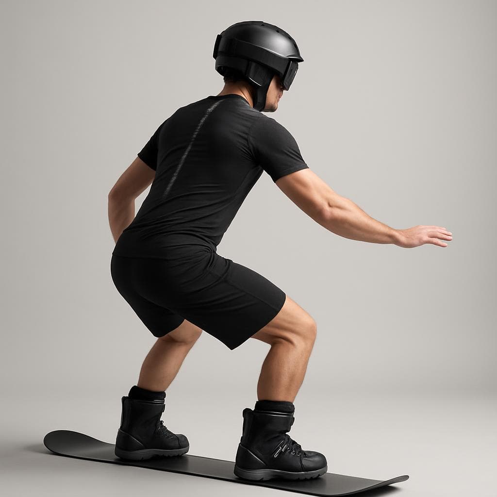 Snowboarder's Posture Fix